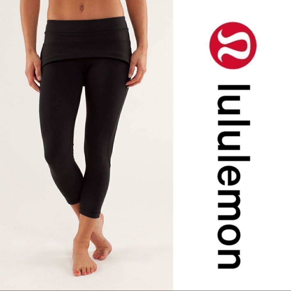 LuluLemon Steadfast Cropped Legging - Women’s 2‎